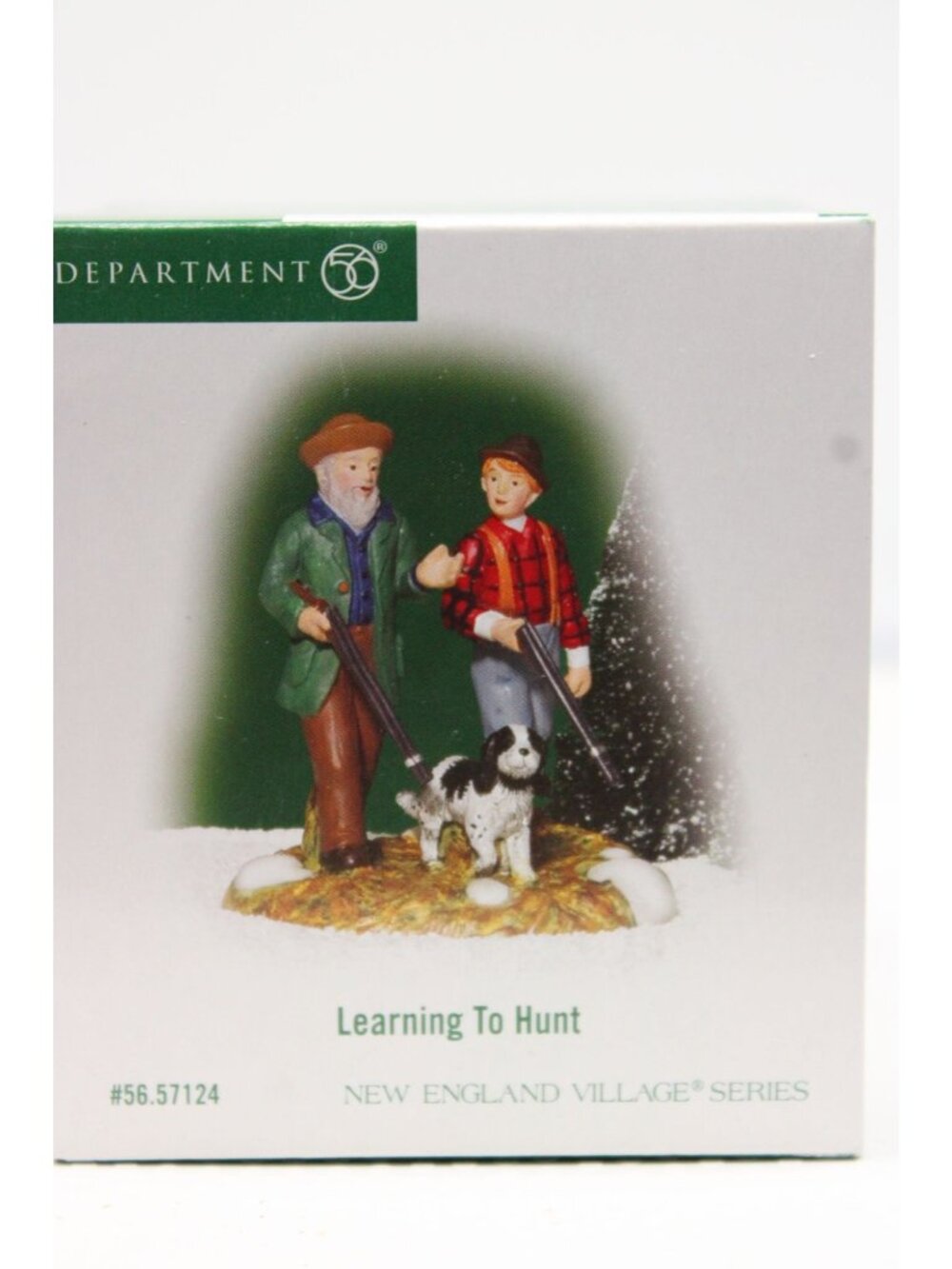 Dept 56 New England Village - Learning to Hunt